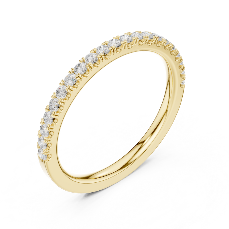 Ladies Ring DDLR-596@7 - Yellow Gold - Image