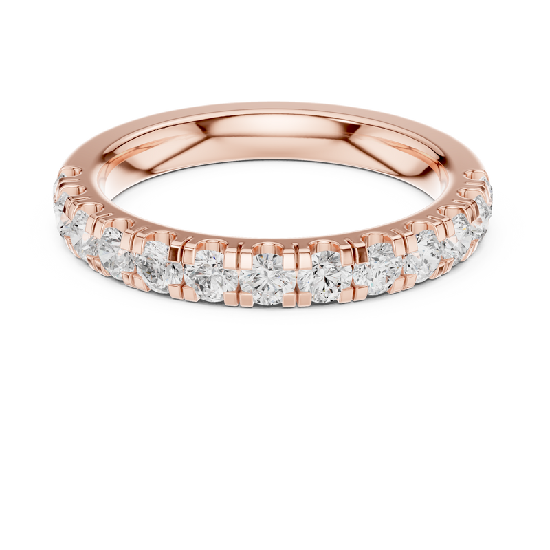 Ladies Ring DDLR-597@7 - Rose Gold - Image