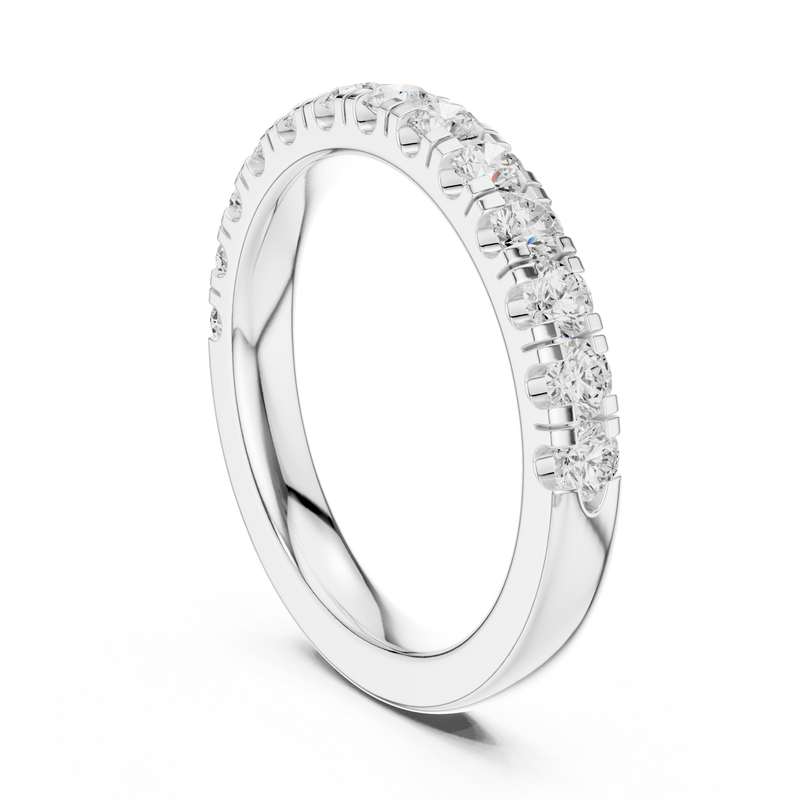 Ladies Ring DDLR-597@7 - White Gold - Image