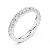 Ladies Ring DDLR-597@7 - White Gold - Image