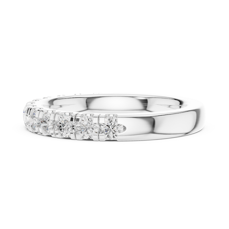 Ladies Ring DDLR-597@7 - White Gold - Image