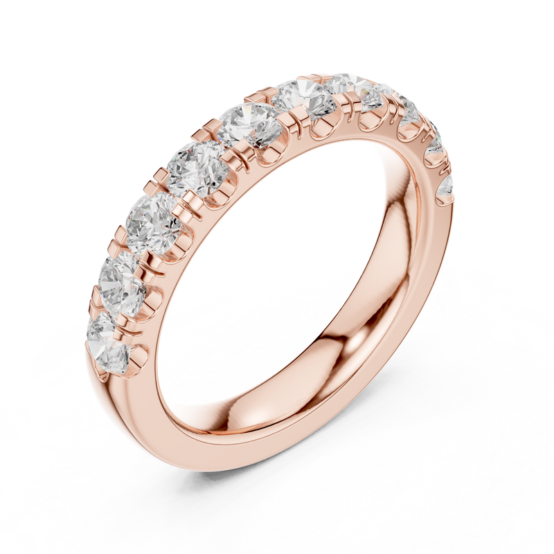 Ladies Ring DDLR-598@7 - Rose Gold - Image