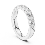 Ladies Ring DDLR-598@7 - White Gold - Image