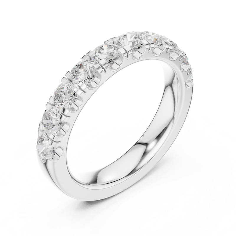 Ladies Ring DDLR-598@7 - White Gold - Image