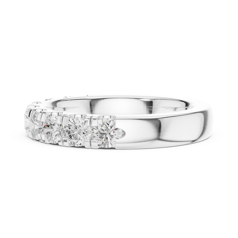 Ladies Ring DDLR-598@7 - White Gold - Image