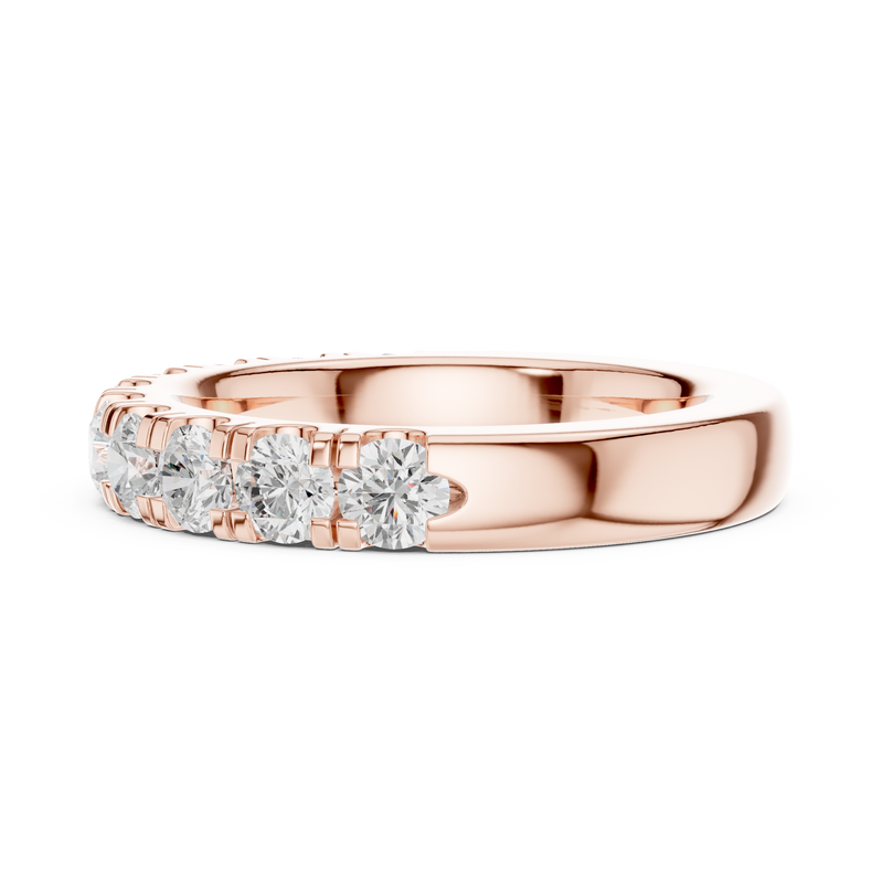 Ladies Ring DDLR-599@7 - Rose Gold - Image