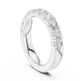 Ladies Ring DDLR-599@7 - White Gold - Image