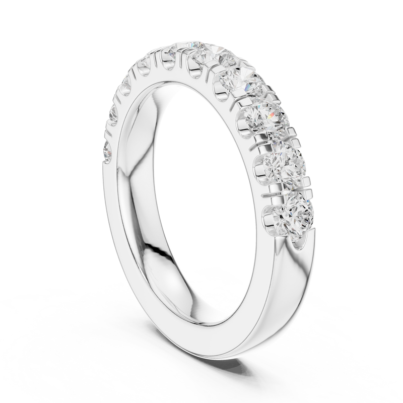 Ladies Ring DDLR-599@7 - White Gold - Image