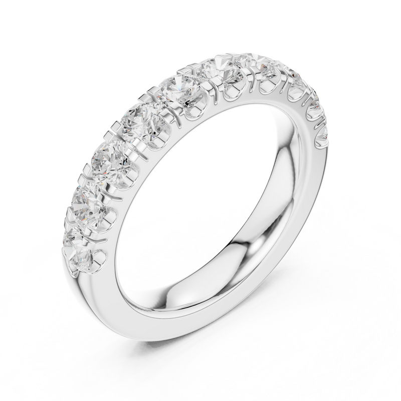 Ladies Ring DDLR-599@7 - White Gold - Image
