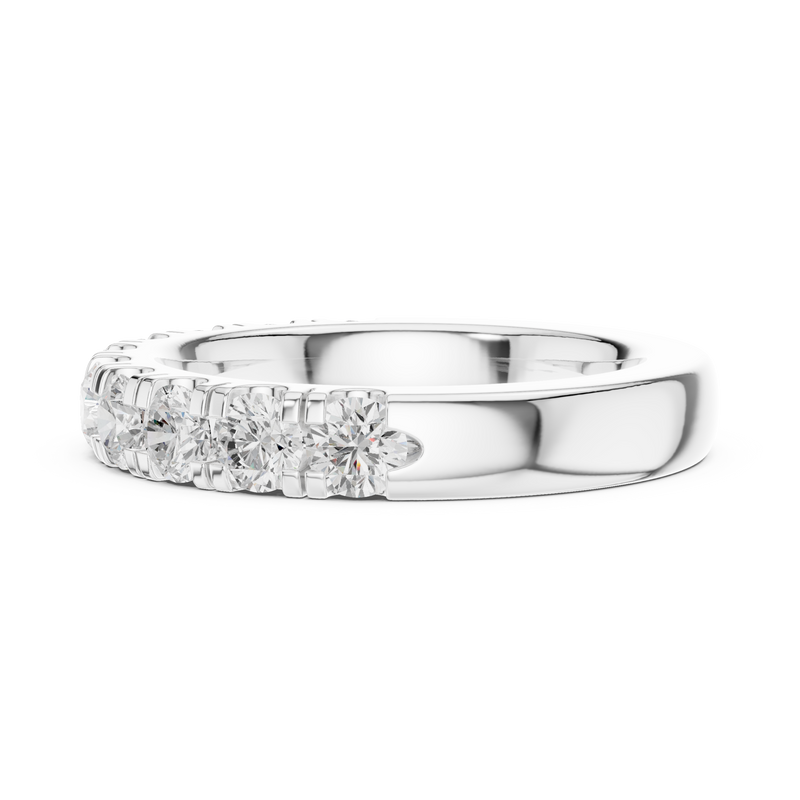 Ladies Ring DDLR-599@7 - White Gold - Image
