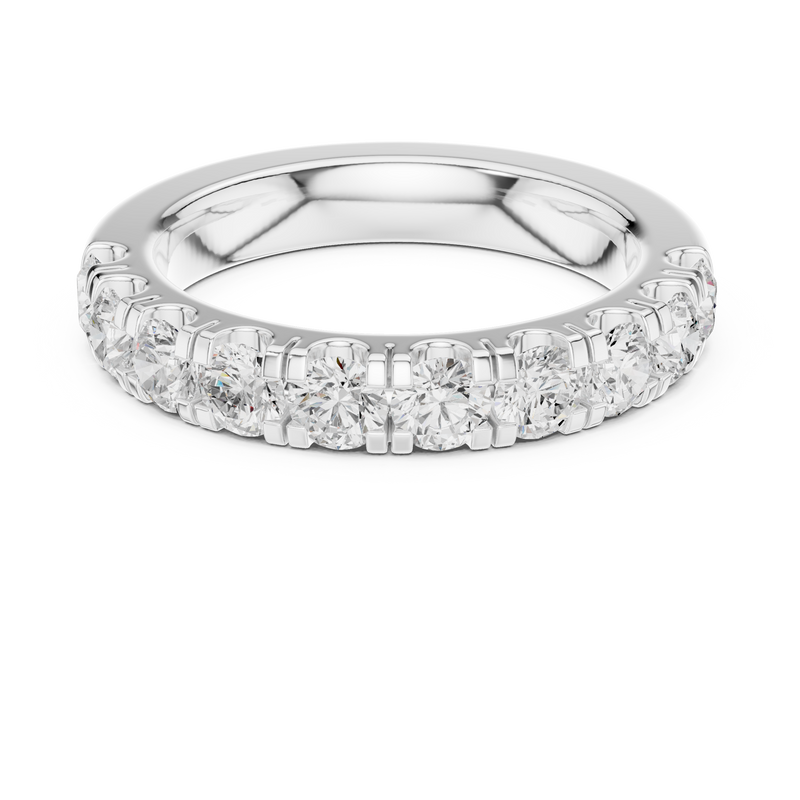 Ladies Ring DDLR-599@7 - White Gold - Image