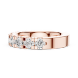 Ladies Ring DDLR-601@7 - Rose Gold - Image