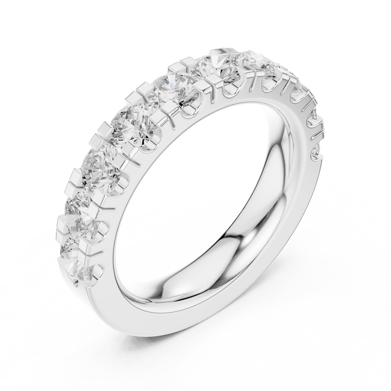 Ladies Ring DDLR-601@7 - White Gold - Image