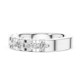 Ladies Ring DDLR-601@7 - White Gold - Image