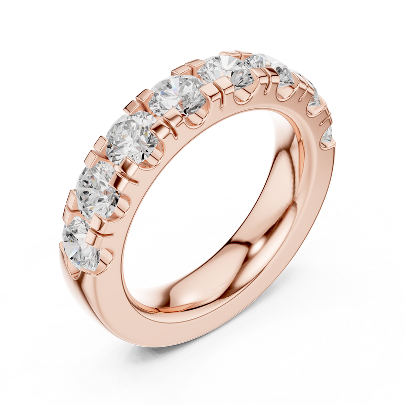 Ladies Ring DDLR-602@7 - Rose Gold - Image