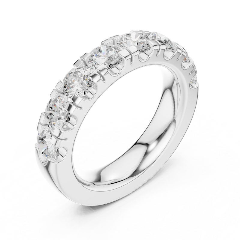 Ladies Ring DDLR-602@7 - White Gold - Image