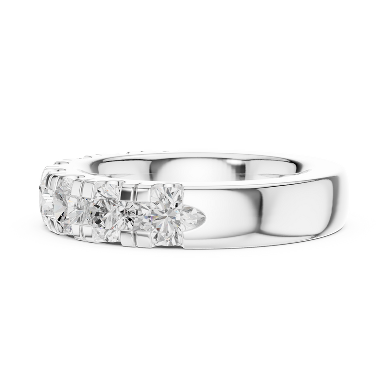Ladies Ring DDLR-602@7 - White Gold - Image