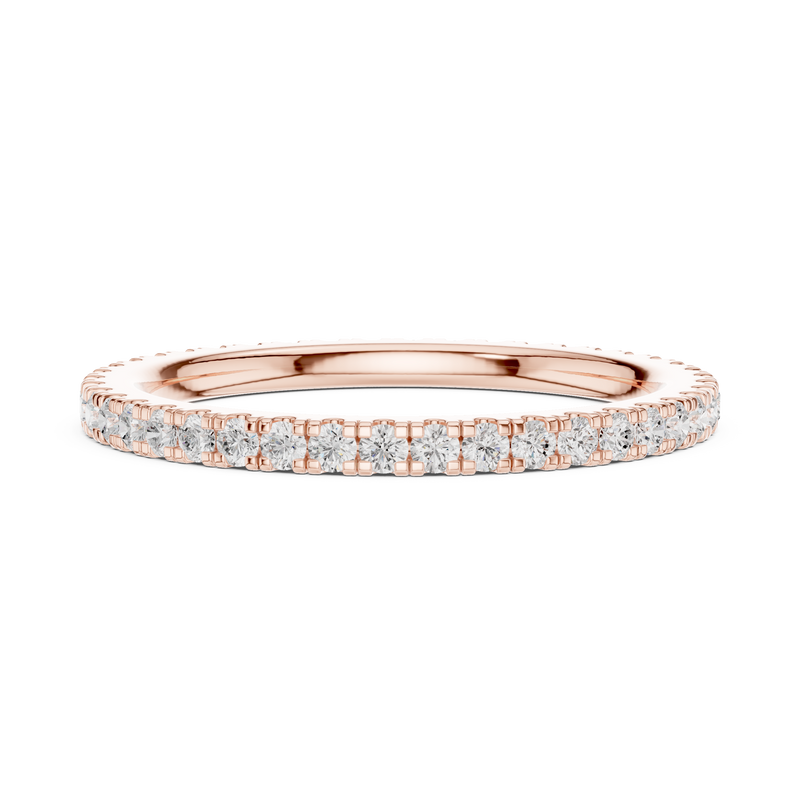 Ladies Ring DDLR-603@7 - Rose Gold - Image