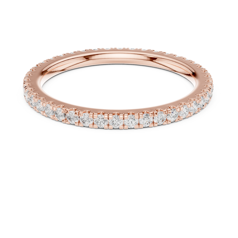 Ladies Ring DDLR-603@7 - Rose Gold - Image