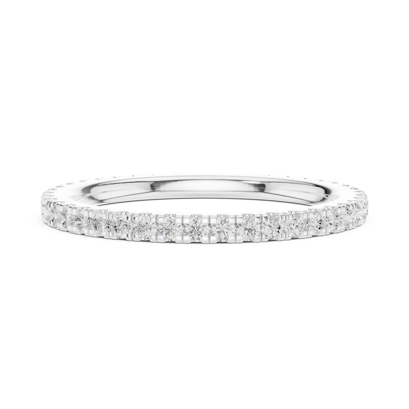 Ladies Ring DDLR-603@7 - White Gold - Image