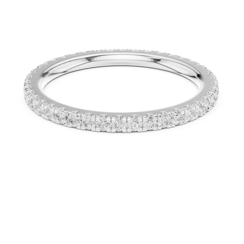 Ladies Ring DDLR-603@7 - White Gold - Image