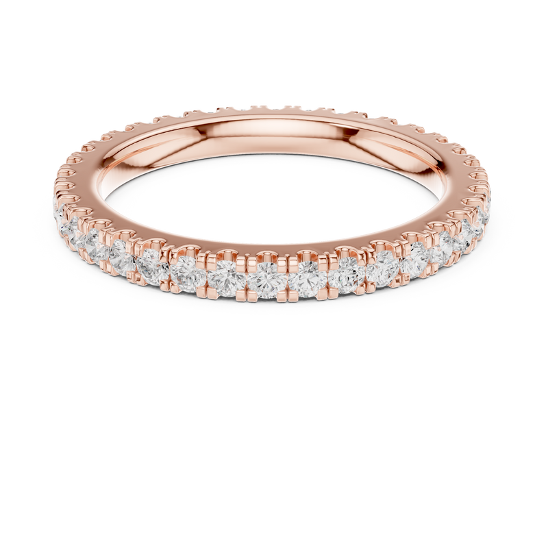 Ladies Ring DDLR-604@7 - Rose Gold - Image