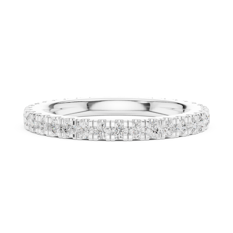 Ladies Ring DDLR-604@7 - White Gold - Image