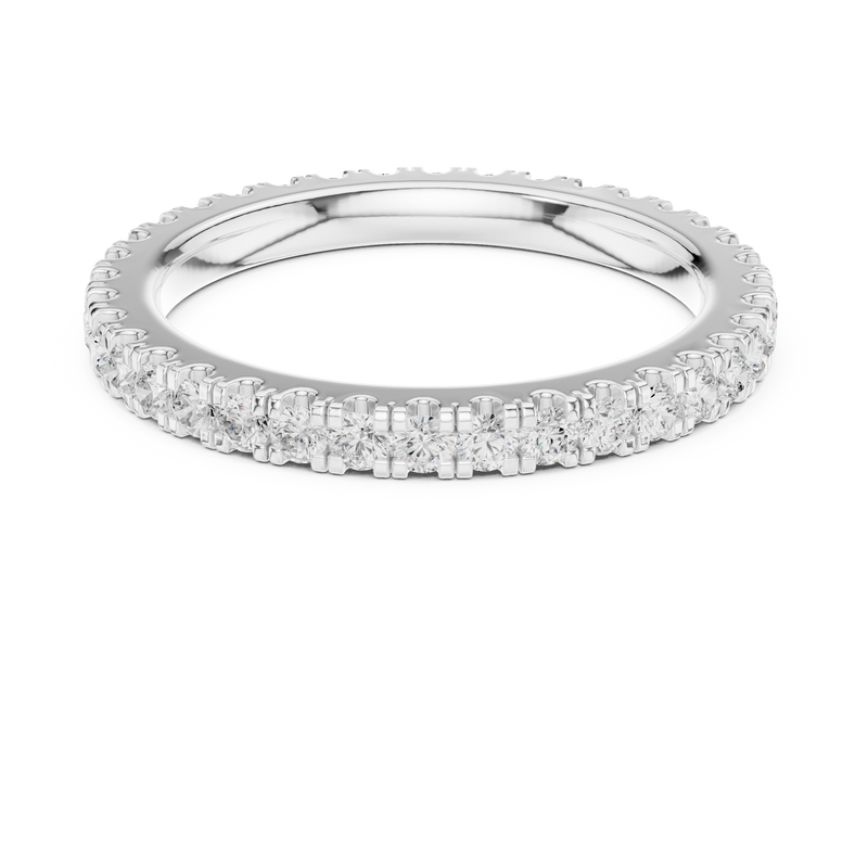 Ladies Ring DDLR-604@7 - White Gold - Image