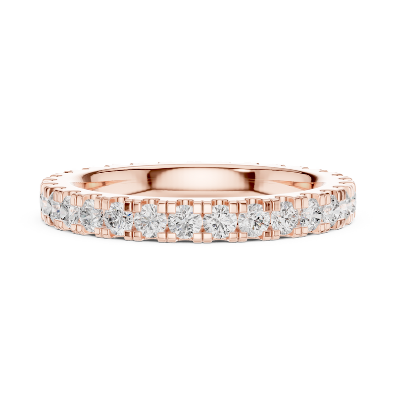 Ladies Ring DDLR-605@7 - Rose Gold - Image