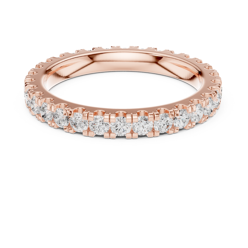 Ladies Ring DDLR-605@7 - Rose Gold - Image