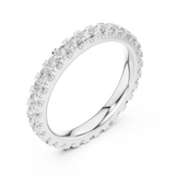 Ladies Ring DDLR-605@7 - White Gold - Image
