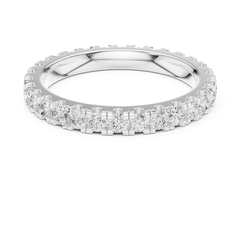Ladies Ring DDLR-605@7 - White Gold - Image