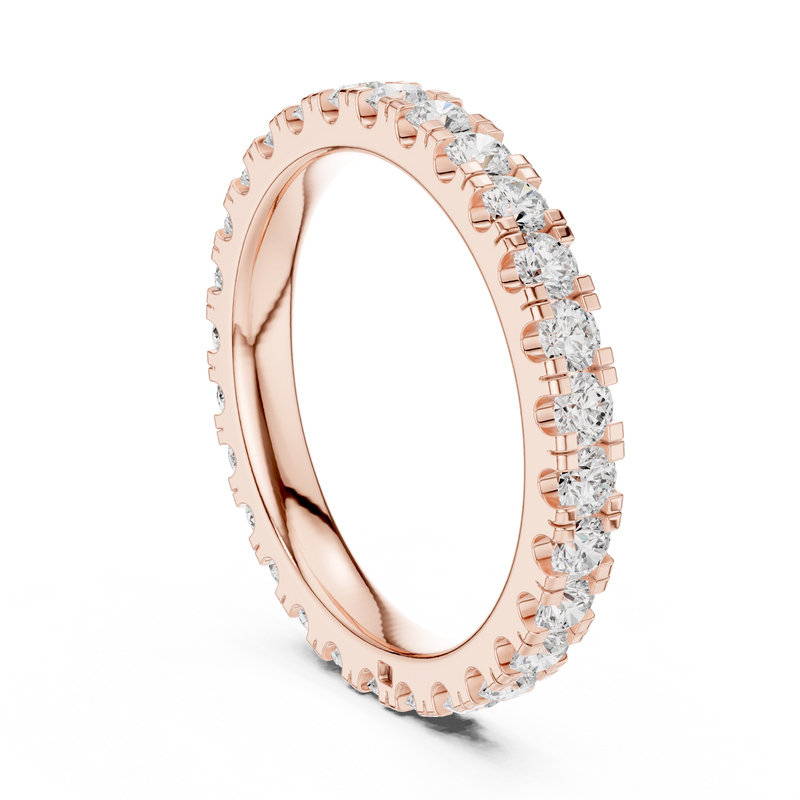 Ladies Ring DDLR-606@7 - Rose Gold - Image