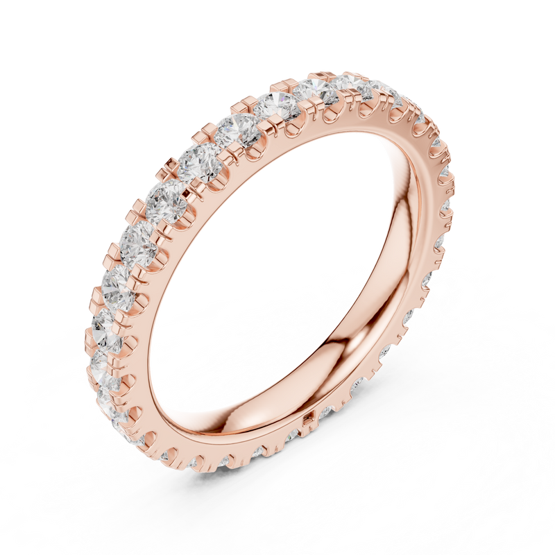 Ladies Ring DDLR-606@7 - Rose Gold - Image