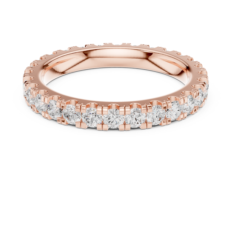Ladies Ring DDLR-606@7 - Rose Gold - Image