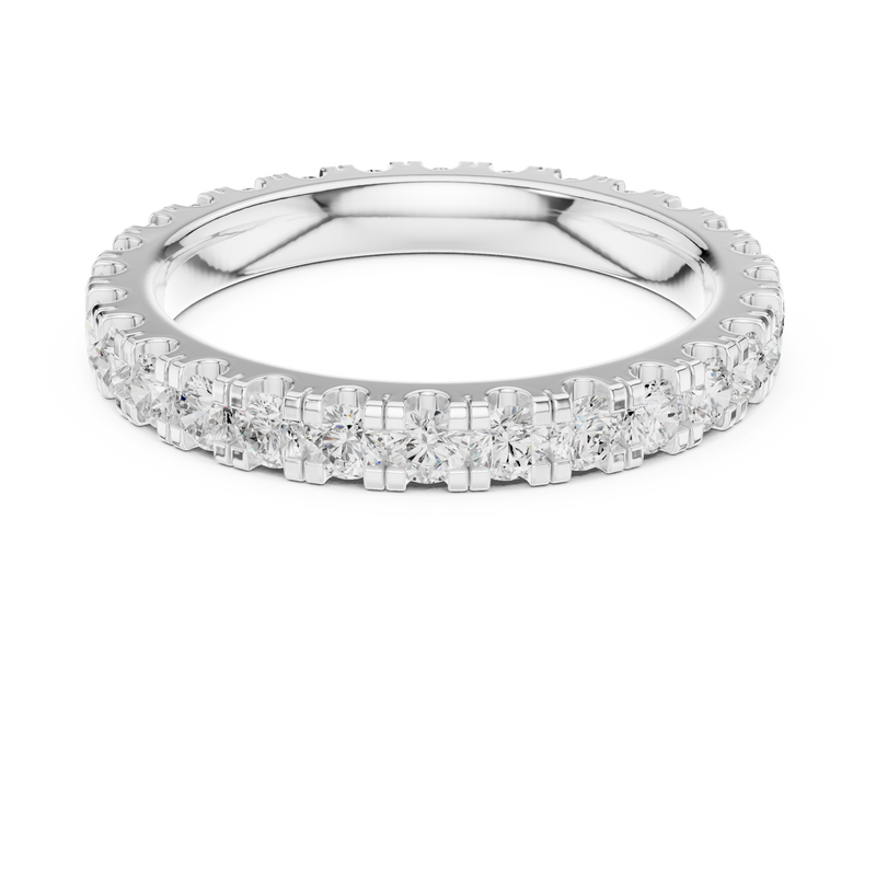 Ladies Ring DDLR-606@7 - White Gold - Image