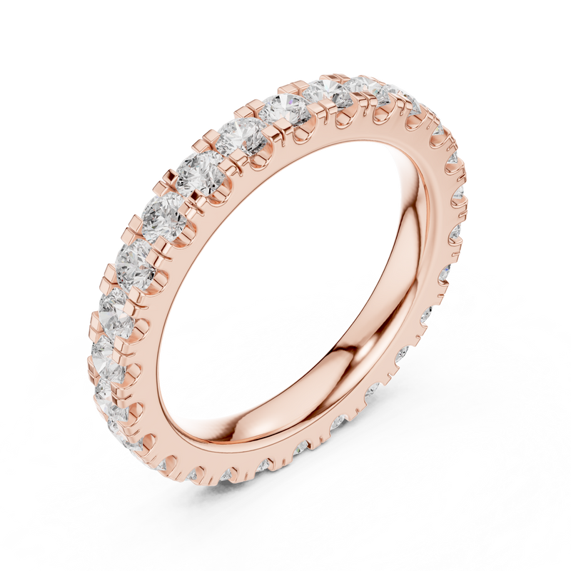 Ladies Ring DDLR-607@7 - Rose Gold - Image