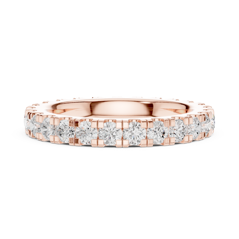 Ladies Ring DDLR-607@7 - Rose Gold - Image
