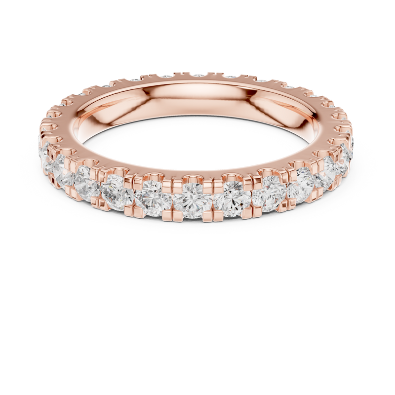 Ladies Ring DDLR-607@7 - Rose Gold - Image