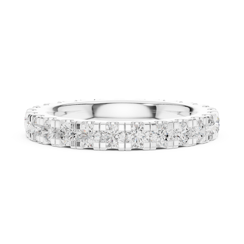 Ladies Ring DDLR-607@7 - White Gold - Image