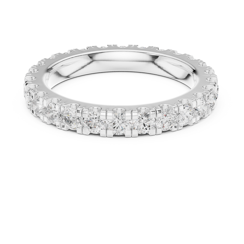 Ladies Ring DDLR-607@7 - White Gold - Image