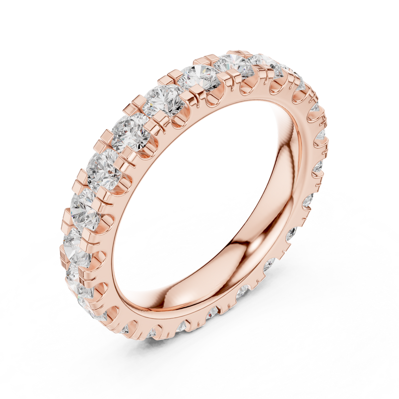 Ladies Ring DDLR-608@7 - Rose Gold - Image