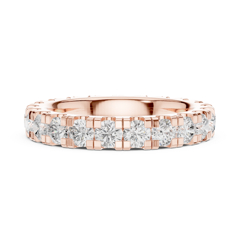 Ladies Ring DDLR-608@7 - Rose Gold - Image