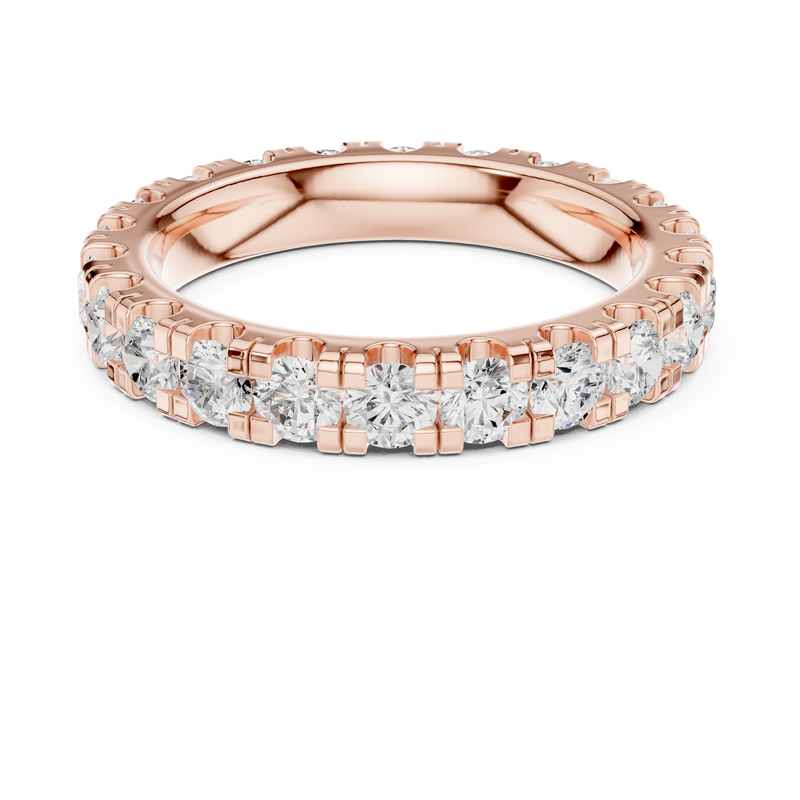 Ladies Ring DDLR-608@7 - Rose Gold - Image