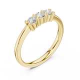 Ladies Ring DDLR-609@7 - Yellow Gold - Image