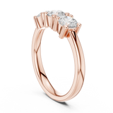 Ladies Ring DDLR-610@7 - Rose Gold - Image