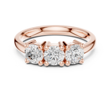 Ladies Ring DDLR-610@7 - Rose Gold - Image
