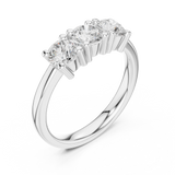 Ladies Ring DDLR-610@7 - White Gold - Image