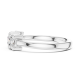 Ladies Ring DDLR-610@7 - White Gold - Image