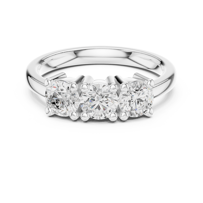 Ladies Ring DDLR-610@7 - White Gold - Image